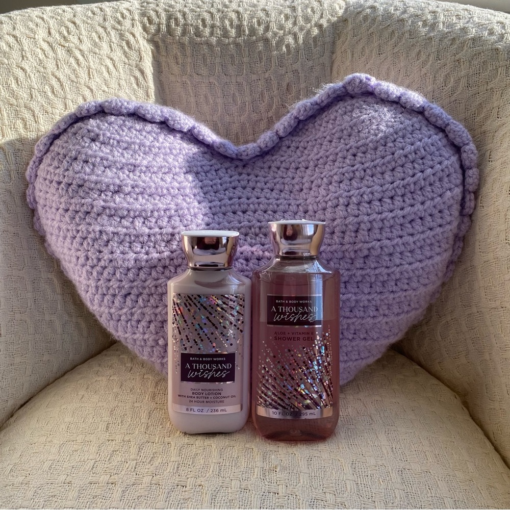 Bath & Body Works A Thousand Wishes Shower Gel and Lotion Bundle